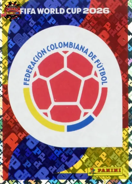 COL1 Emblem Panini World Cup 2026 2026 COL1 Emblem Panini World Cup 2026 2026