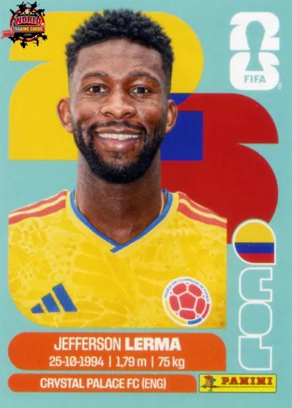 COL10 Jefferson Lerma Panini World Cup 2026 2026 COL10 Jefferson Lerma Panini World Cup 2026 2026