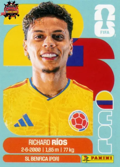 COL12 Richard Rios Panini World Cup 2026 2026 COL12 Richard Rios Panini World Cup 2026 2026