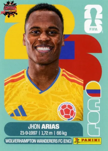 COL17 Jon Arias Panini World Cup 2026 2026 COL17 Jon Arias Panini World Cup 2026 2026