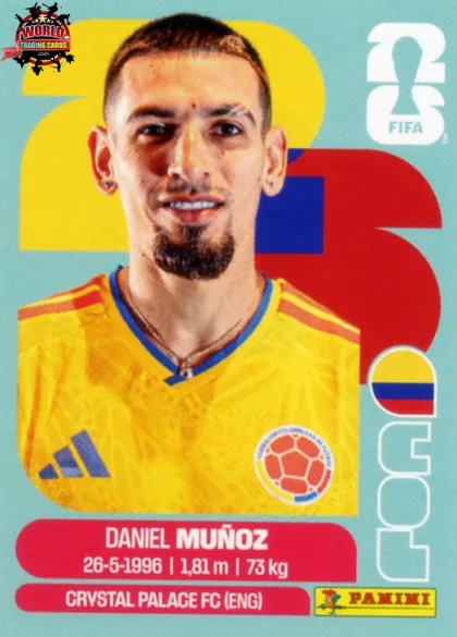 COL6 Daniel Munoz Panini World Cup 2026 2026 COL6 Daniel Munoz Panini World Cup 2026 2026