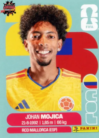 COL7 Johan Mojica Panini World Cup 2026 2026 COL7 Johan Mojica Panini World Cup 2026 2026