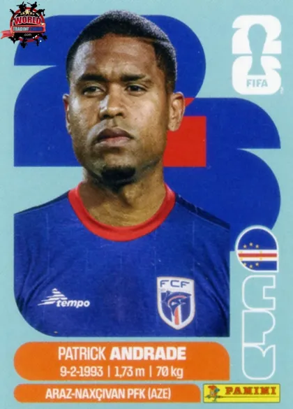 CPV11 Patrick Andrade Panini World Cup 2026 2026 CPV11 Patrick Andrade Panini World Cup 2026 2026