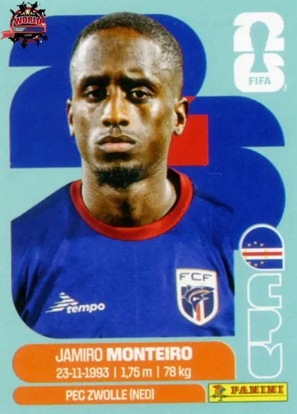CPV12 Jamiro Monteiro Panini World Cup 2026 2026 CPV12 Jamiro Monteiro Panini World Cup 2026 2026