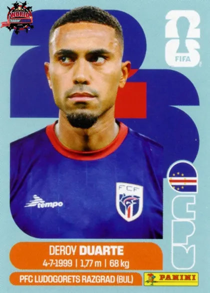 CPV14 Deroy Duarte Panini World Cup 2026 2026 CPV14 Deroy Duarte Panini World Cup 2026 2026