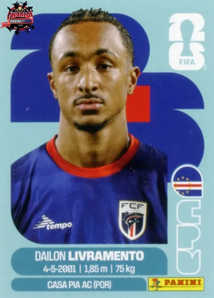 CPV18 Dailon Livramento Panini World Cup 2026 2026 CPV18 Dailon Livramento Panini World Cup 2026 2026