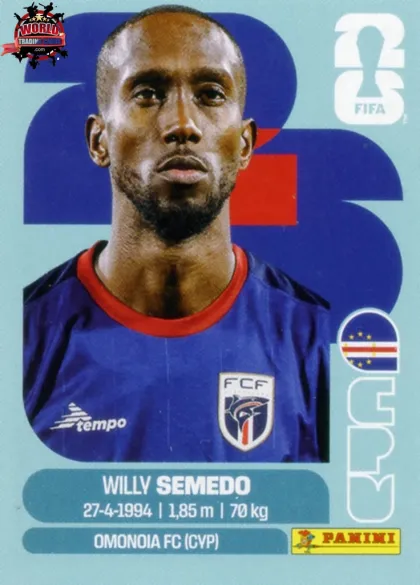 CPV19 Willy Semedo Panini World Cup 2026 2026 CPV19 Willy Semedo Panini World Cup 2026 2026