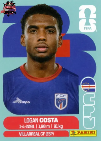 CPV3 Logan Costa Panini World Cup 2026 2026 CPV3 Logan Costa Panini World Cup 2026 2026