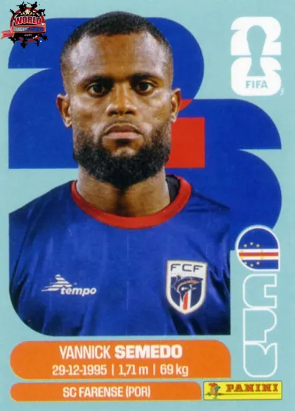 CPV9 Yannick Semedo Panini World Cup 2026 2026 CPV9 Yannick Semedo Panini World Cup 2026 2026