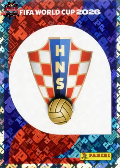 CRO1 Emblem Panini World Cup 2026 2026 CRO1 Emblem Panini World Cup 2026 2026