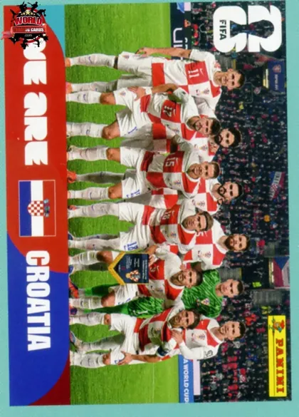 CRO13 Team Photo Panini World Cup 2026 2026 CRO13 Team Photo Panini World Cup 2026 2026