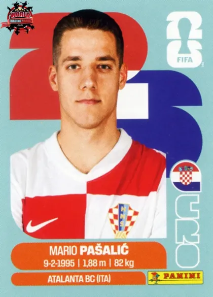 CRO14 Mario Pasalic Panini World Cup 2026 2026 CRO14 Mario Pasalic Panini World Cup 2026 2026