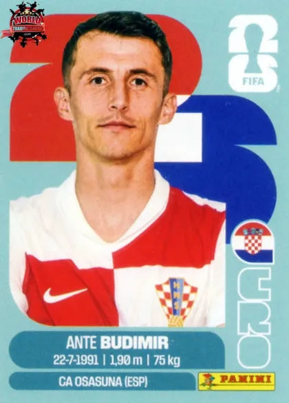 CRO18 Ante Budimir Panini World Cup 2026 2026 CRO18 Ante Budimir Panini World Cup 2026 2026