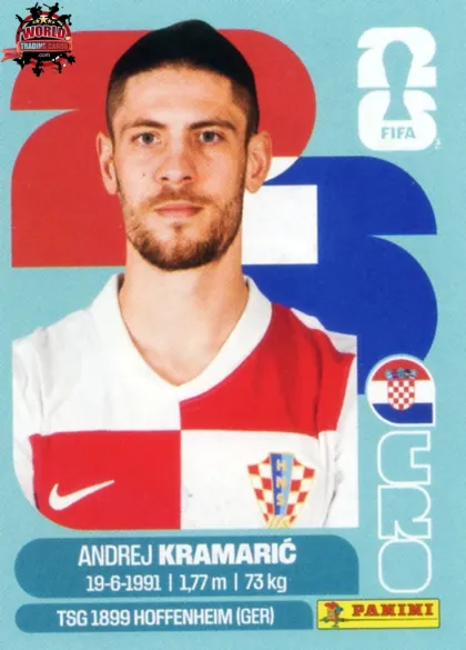 CRO19 Andrej Kramarić Panini World Cup 2026 2026 CRO19 Andrej Kramarić Panini World Cup 2026 2026
