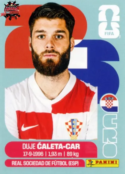 CRO3 Duje Caleta-Car Panini World Cup 2026 2026 CRO3 Duje Caleta-Car Panini World Cup 2026 2026