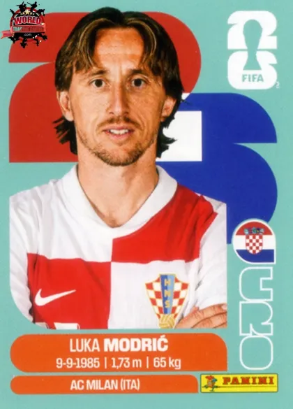 CRO9 Luka Modrić Panini World Cup 2026 2026 CRO9 Luka Modrić Panini World Cup 2026 2026