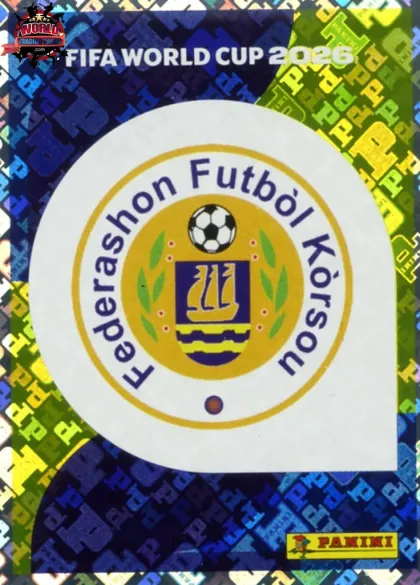 CUW1 Emblem Panini World Cup 2026 2026 CUW1 Emblem Panini World Cup 2026 2026