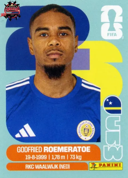 CUW10 Godfried Roemeratoe Panini World Cup 2026 2026 CUW10 Godfried Roemeratoe Panini World Cup 2026 2026