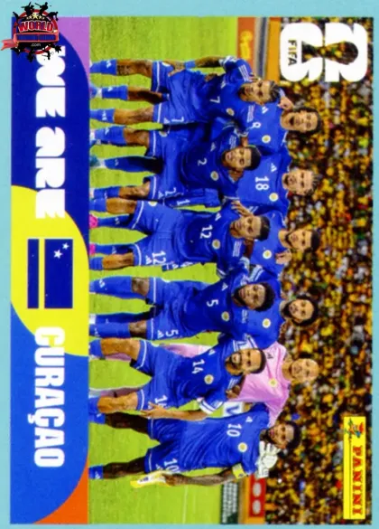 CUW13 Team Photo Panini World Cup 2026 2026 CUW13 Team Photo Panini World Cup 2026 2026