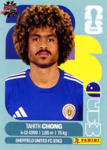 CUW14 Tahith Chong Panini World Cup 2026 2026 CUW14 Tahith Chong Panini World Cup 2026 2026