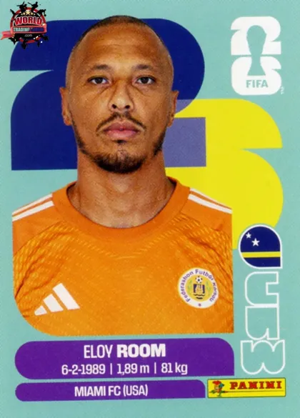 CUW2 Eloy Room Panini World Cup 2026 2026 CUW2 Eloy Room Panini World Cup 2026 2026