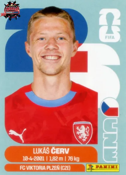 CZE11 Lukas Cerv Panini World Cup 2026 2026 CZE11 Lukas Cerv Panini World Cup 2026 2026