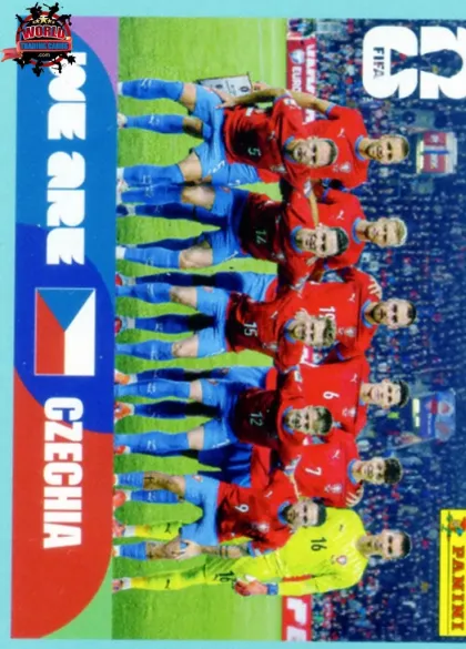 CZE13 Team Photo Panini World Cup 2026 2026 CZE13 Team Photo Panini World Cup 2026 2026
