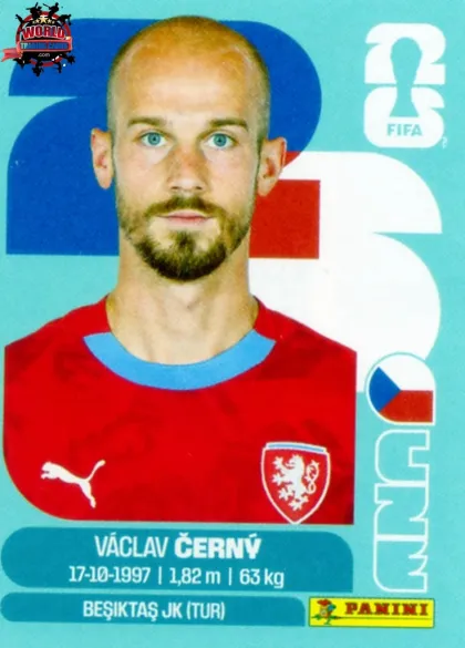 CZE18 Vacilav Cerny Panini World Cup 2026 2026 CZE18 Vacilav Cerny Panini World Cup 2026 2026