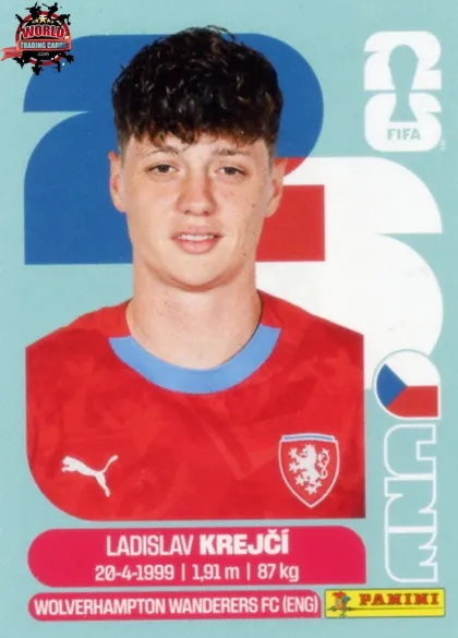 CZE4 Ladislav Krejci Panini World Cup 2026 2026 CZE4 Ladislav Krejci Panini World Cup 2026 2026