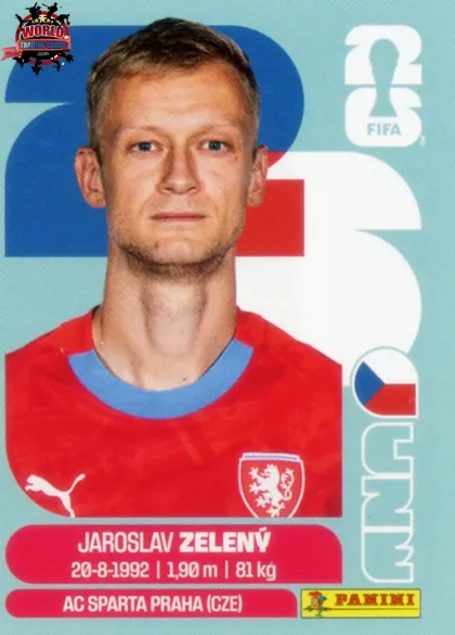 CZE6 Jaroslav Zeleny Panini World Cup 2026 2026 CZE6 Jaroslav Zeleny Panini World Cup 2026 2026
