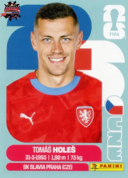 CZE7 Tomas Holes Panini World Cup 2026 2026 CZE7 Tomas Holes Panini World Cup 2026 2026
