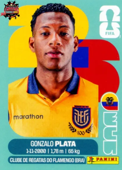 ECU16 Gonzalo Plata Panini World Cup 2026 2026 ECU16 Gonzalo Plata Panini World Cup 2026 2026