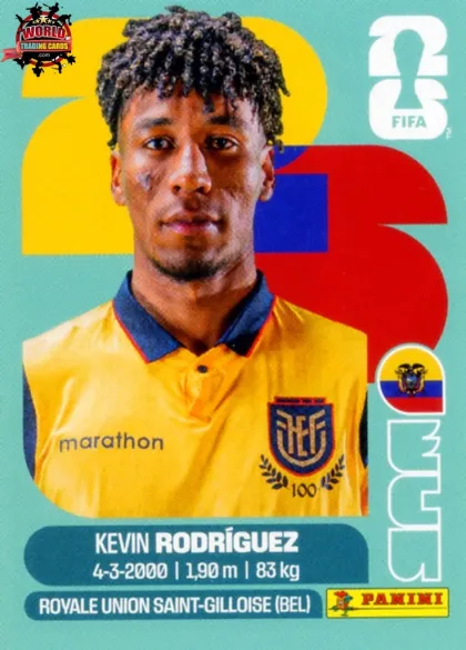 ECU19 Kevin Rodriguez Panini World Cup 2026 2026 ECU19 Kevin Rodriguez Panini World Cup 2026 2026