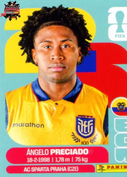 ECU7 Ángelo Preciado Panini World Cup 2026 2026 ECU7 Ángelo Preciado Panini World Cup 2026 2026