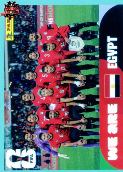EGY13 Team Photo Panini World Cup 2026 2026 EGY13 Team Photo Panini World Cup 2026 2026
