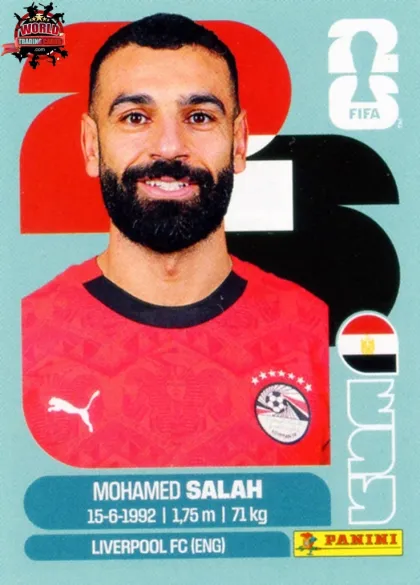 EGY17 Mohamed Salah Panini World Cup 2026 2026 EGY17 Mohamed Salah Panini World Cup 2026 2026
