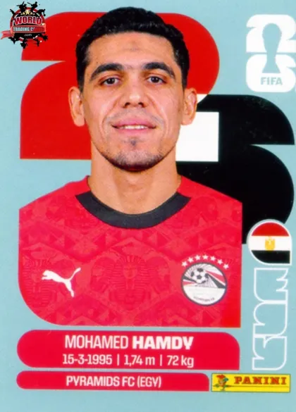 EGY4 Mohamed Hamdy Panini World Cup 2026 2026 EGY4 Mohamed Hamdy Panini World Cup 2026 2026