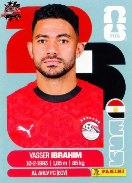 EGY5 Yasser Ibrahim Panini World Cup 2026 2026 EGY5 Yasser Ibrahim Panini World Cup 2026 2026