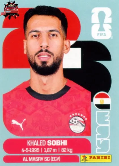 EGY6 Khaled Sobhi Panini World Cup 2026 2026 EGY6 Khaled Sobhi Panini World Cup 2026 2026