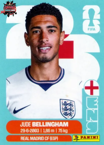 ENG11 Jude Bellingham Panini World Cup 2026 2026 ENG11 Jude Bellingham Panini World Cup 2026 2026