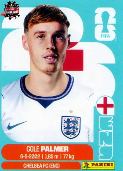 ENG12 Cole Palmer Panini World Cup 2026 2026 ENG12 Cole Palmer Panini World Cup 2026 2026