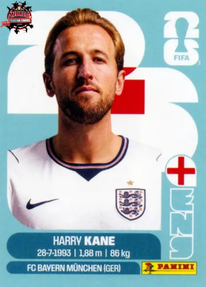 ENG18 Harry Kane Panini World Cup 2026 2026 ENG18 Harry Kane Panini World Cup 2026 2026