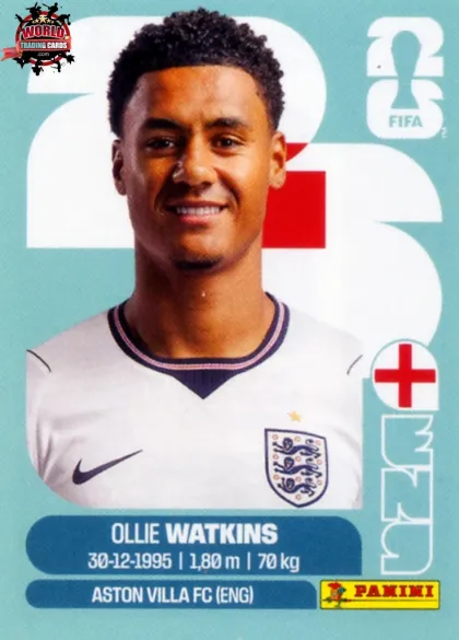 ENG20 Ollie Watkins Panini World Cup 2026 2026 ENG20 Ollie Watkins Panini World Cup 2026 2026