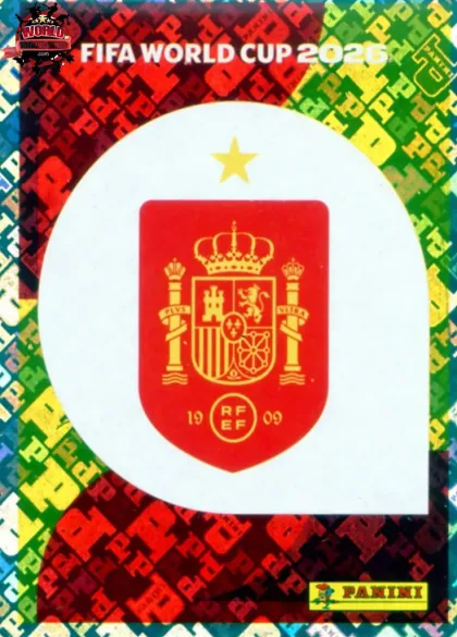 ESP1 Emblem Panini World Cup 2026 2026 ESP1 Emblem Panini World Cup 2026 2026