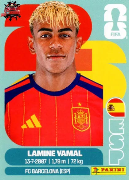 ESP15 Lamine Yamal Panini World Cup 2026 2026 ESP15 Lamine Yamal Panini World Cup 2026 2026