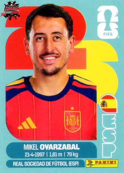 ESP20 Mikel Oyarzabal Panini World Cup 2026 2026 ESP20 Mikel Oyarzabal Panini World Cup 2026 2026
