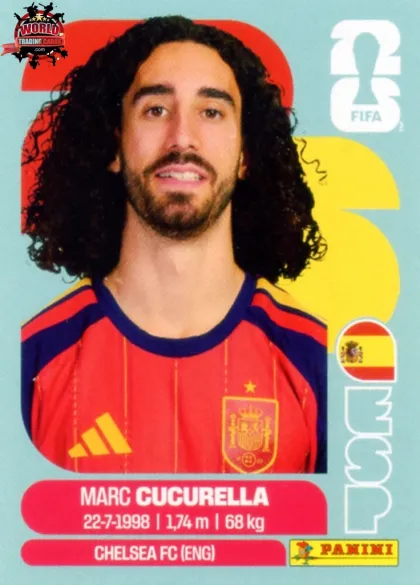 ESP8 Marc Cucurella Panini World Cup 2026 2026 ESP8 Marc Cucurella Panini World Cup 2026 2026