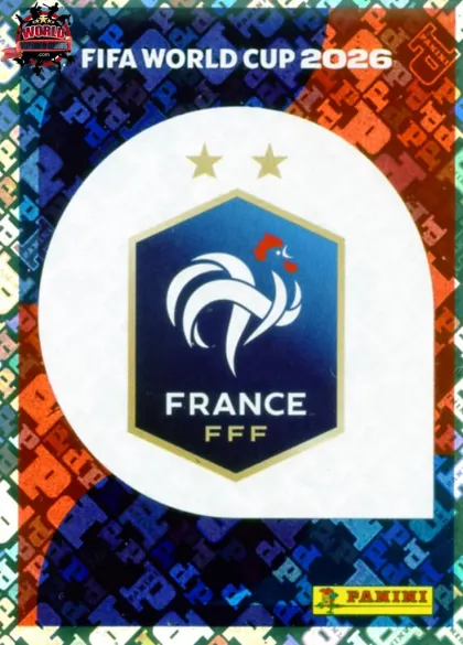 FRA1 Emblem Panini World Cup 2026 2026 FRA1 Emblem Panini World Cup 2026 2026