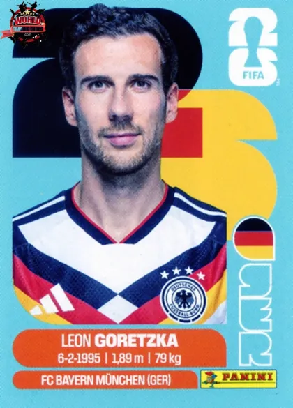 GER14 Leon Goretzka Panini World Cup 2026 2026 GER14 Leon Goretzka Panini World Cup 2026 2026