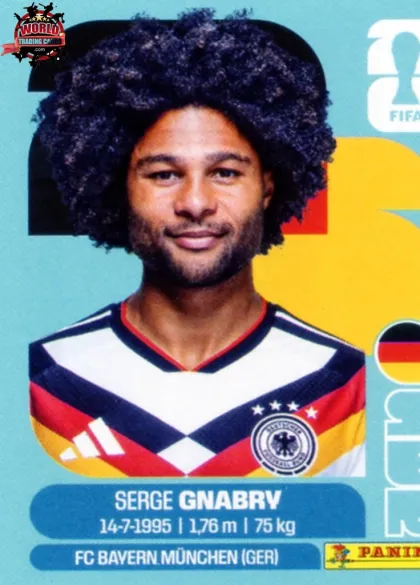 GER16 Serge Gnabry Panini World Cup 2026 2026 GER16 Serge Gnabry Panini World Cup 2026 2026
